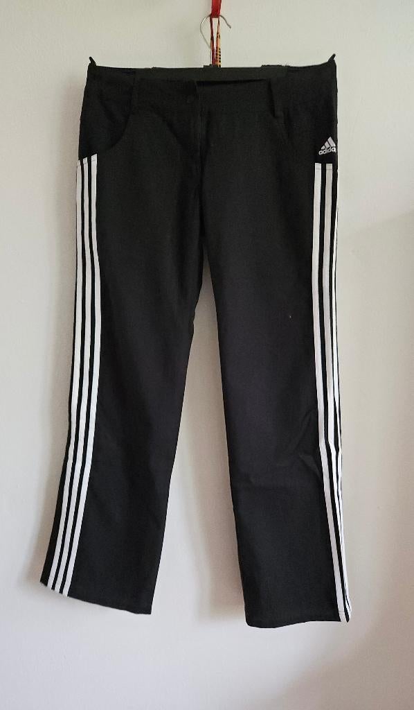 Mooie zwarte Climalite Adidas sport pants mt. 38, Maat 38/40 (M), Adidas, Zwart, Overige typen