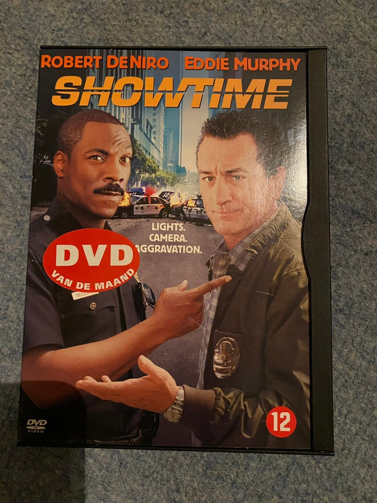 Showtime DVD in goede staat met Eddie Murphy, Vanaf 12 jaar, Ophalen of Verzenden, Zo goed als nieuw, Actiekomedie