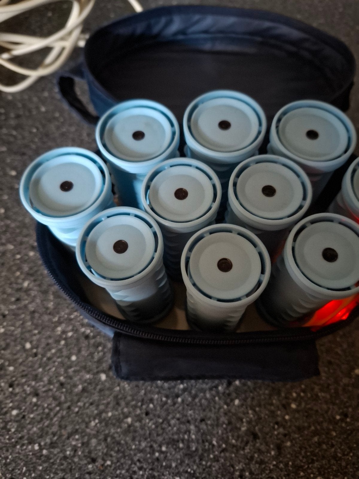 TCM Krulset voor op reis - Compact en Fijn, Witgoed en Apparatuur, Persoonlijke-verzorgingsapparatuur, Ophalen of Verzenden, Zo goed als nieuw