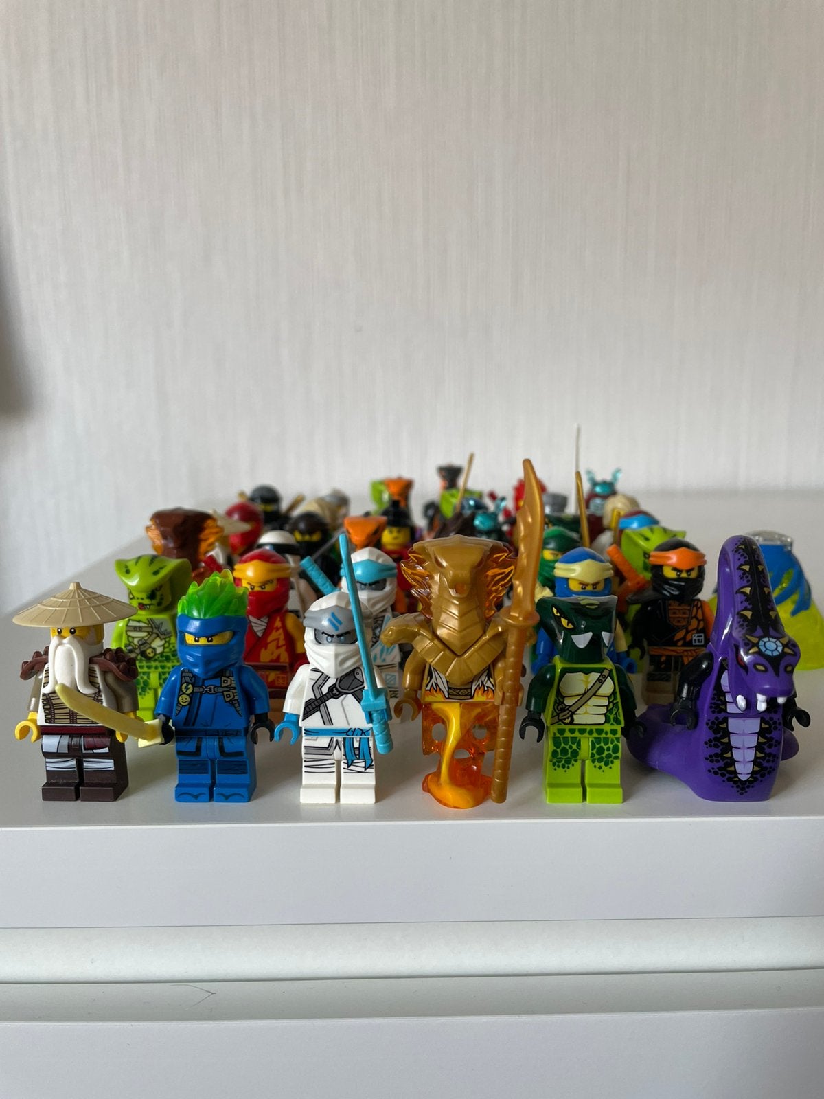 Lego Ninjago grote poppetjes collectie, Ophalen, Lego, Zo goed als nieuw, Minifiguur