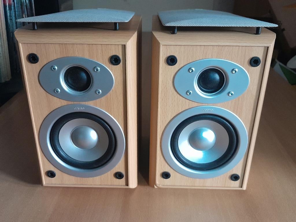 2 Jamo luidsprekers model E310 ( 100 Watt ) zgan, Audio, Tv en Foto, Luidsprekers, Ophalen, Zo goed als nieuw, 60 tot 120 watt