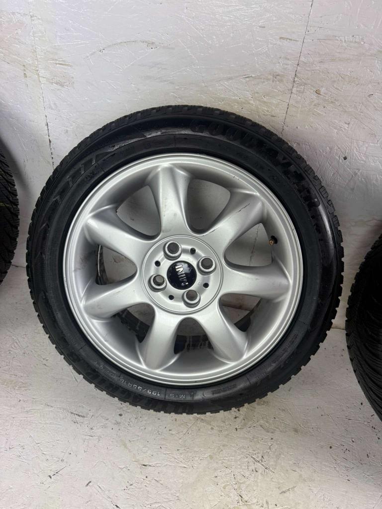 Originele Mini Cooper One velgen 16" 4x100 Style 94 winter, Auto-onderdelen, Banden en Velgen, Niet ingevuld, Gebruikt, 16 inch