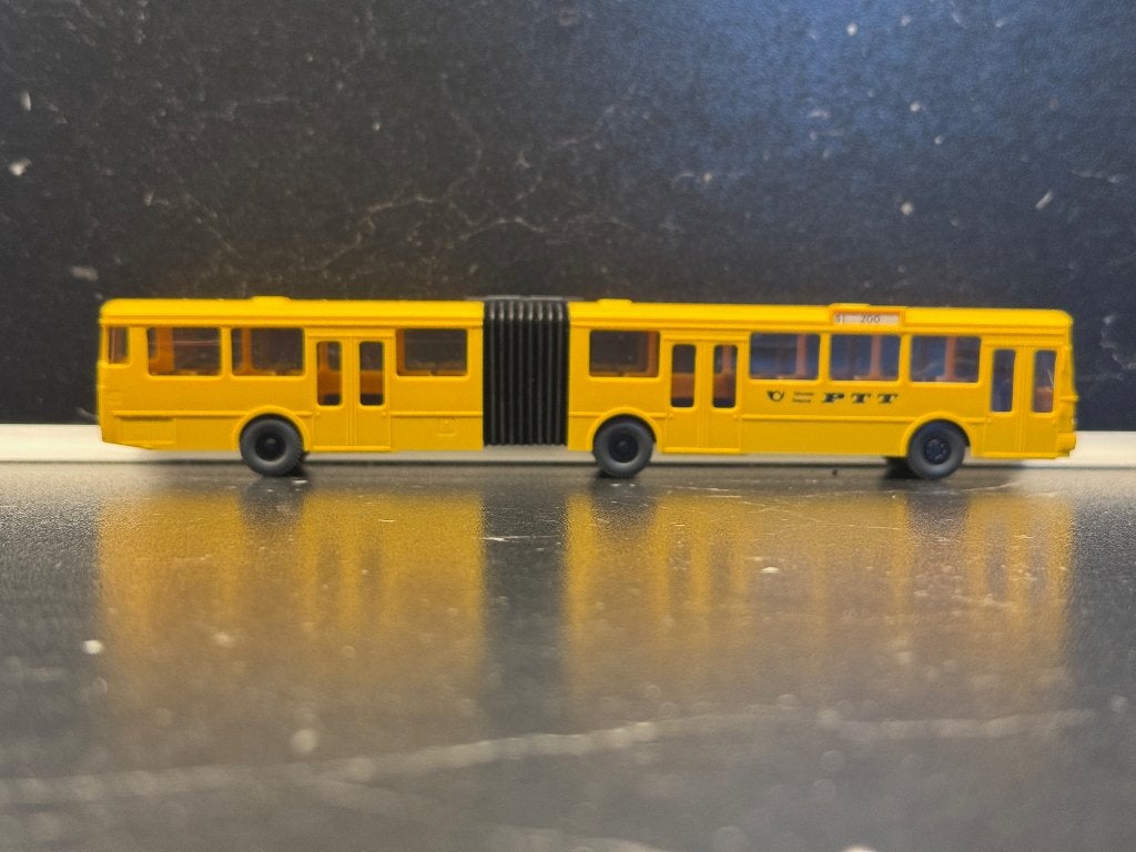 Bus-3489: Gelede Zwitserse Mercedes postbus - lijn 2, Ophalen of Verzenden, Nieuw, Bus of Vrachtwagen, Wiking