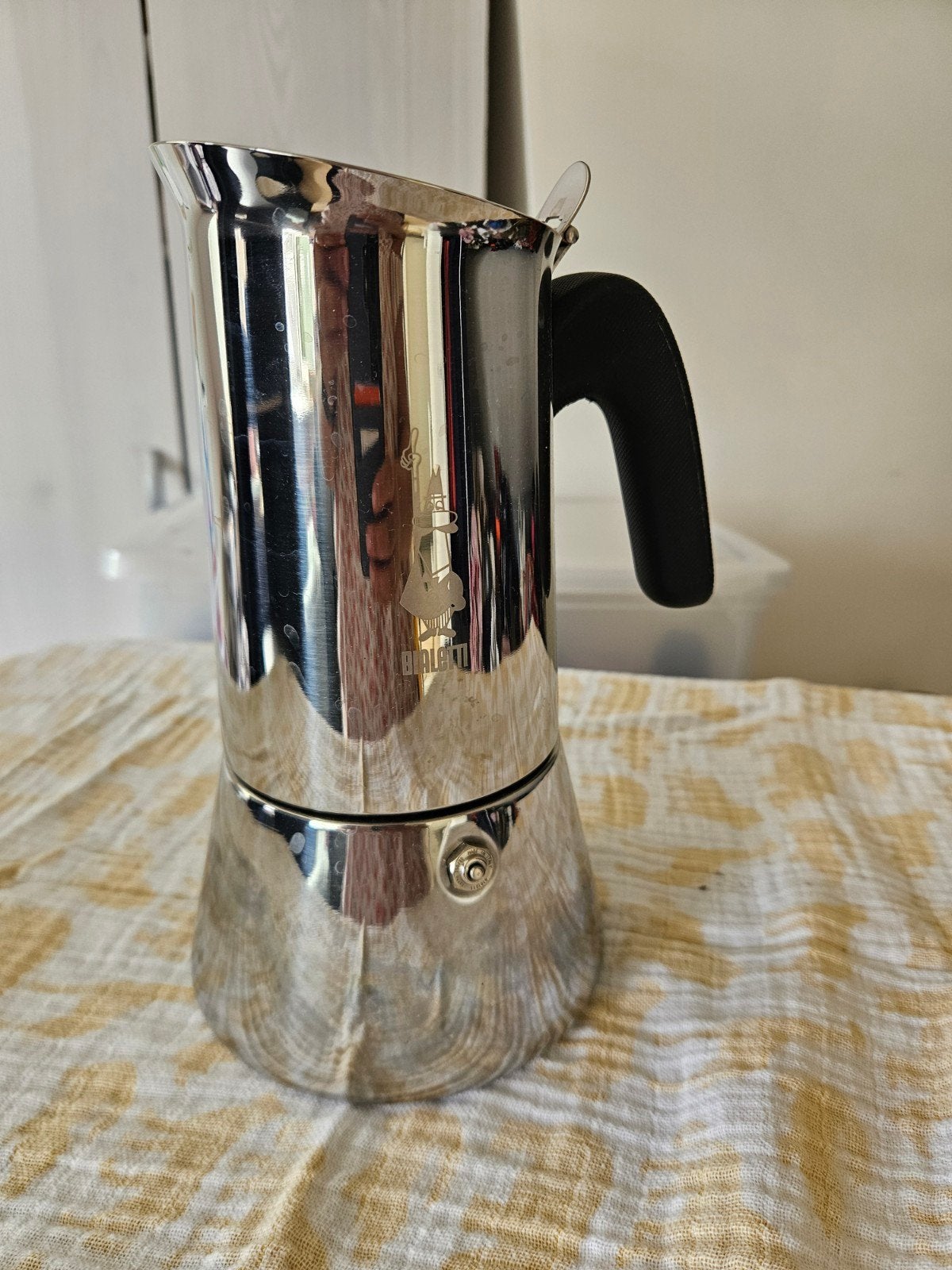 Bialetti Percolator RVS., Ophalen of Verzenden, Espresso apparaat, Gemalen koffie