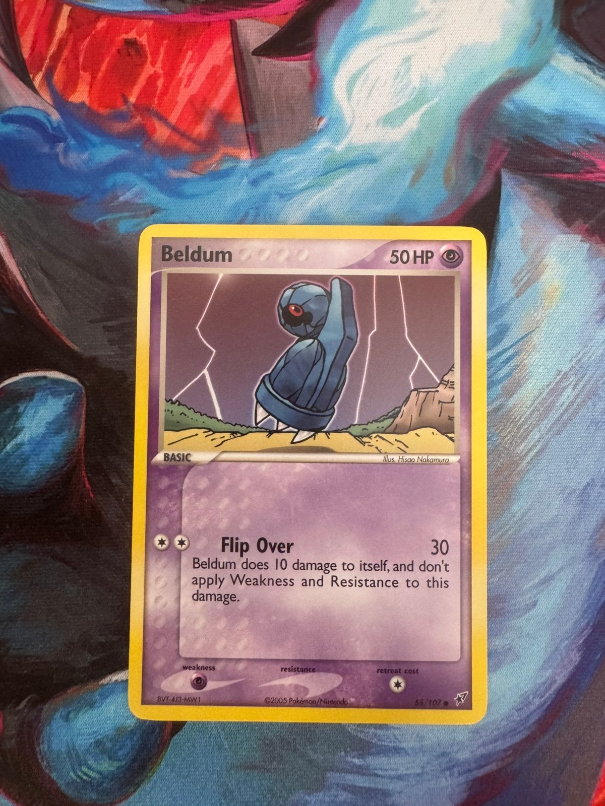 Pokémon kaarten Beldum #55, Ophalen of Verzenden, Zo goed als nieuw