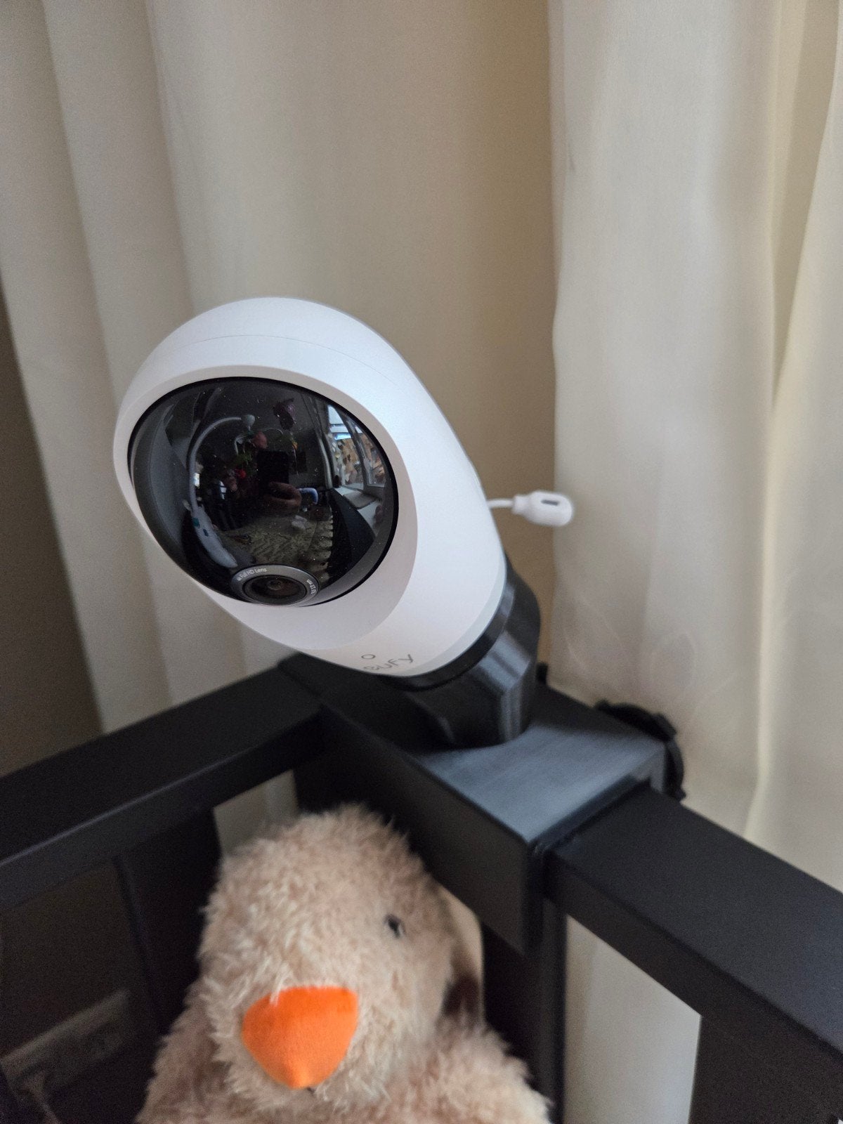 Eufy E21 Houder voor Babyfoon – Voor Brede Boxrand, Kinderen en Baby's, Babyfoons, Nieuw, 250 meter of meer, Ophalen of Verzenden