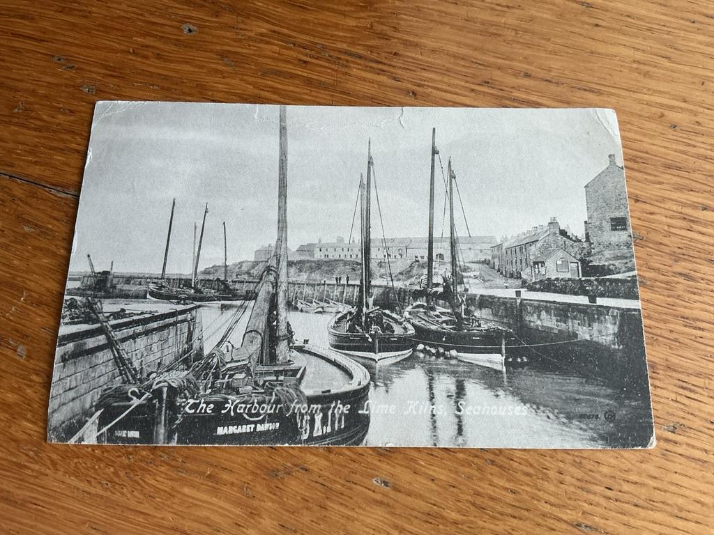 V97 England Lime Kilms Seahouses The Harbour haven, Ophalen of Verzenden, Voor 1920, Buiten Europa