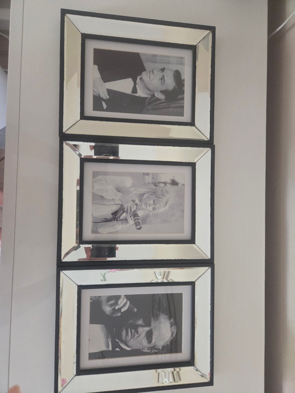 Fotolijsten spiegel 3 stuks, Minder dan 50 cm, Ophalen of Verzenden, Zo goed als nieuw, Minder dan 50 cm
