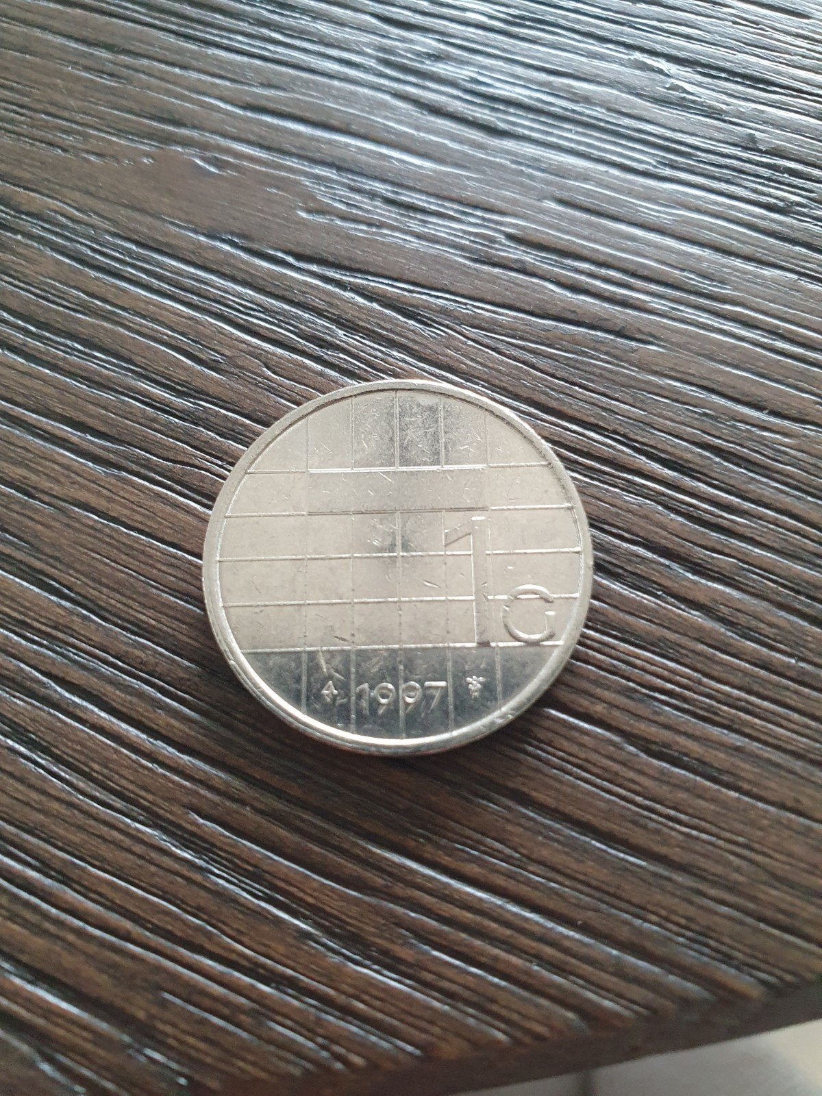 Nederlandse 1 gulden munt Koningin Beatrix 1997, Ophalen of Verzenden, Koningin Beatrix, 1 gulden