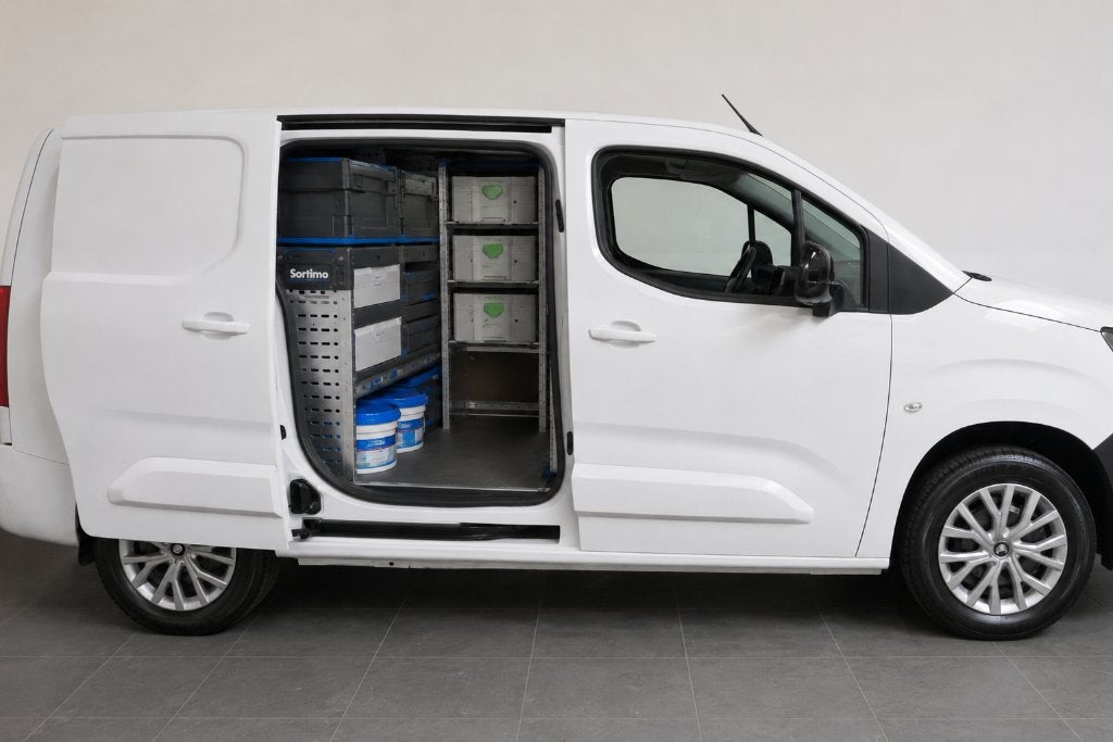 Sortimo inrichting Berlingo 2018+ | nette complete set, Ophalen, Gebruikt, Citroën