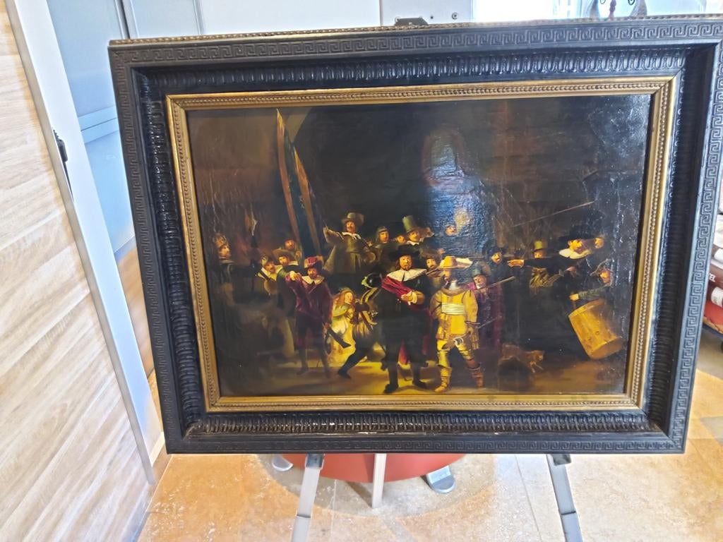 Nachtwacht, Antiek en Kunst, Ophalen of Verzenden