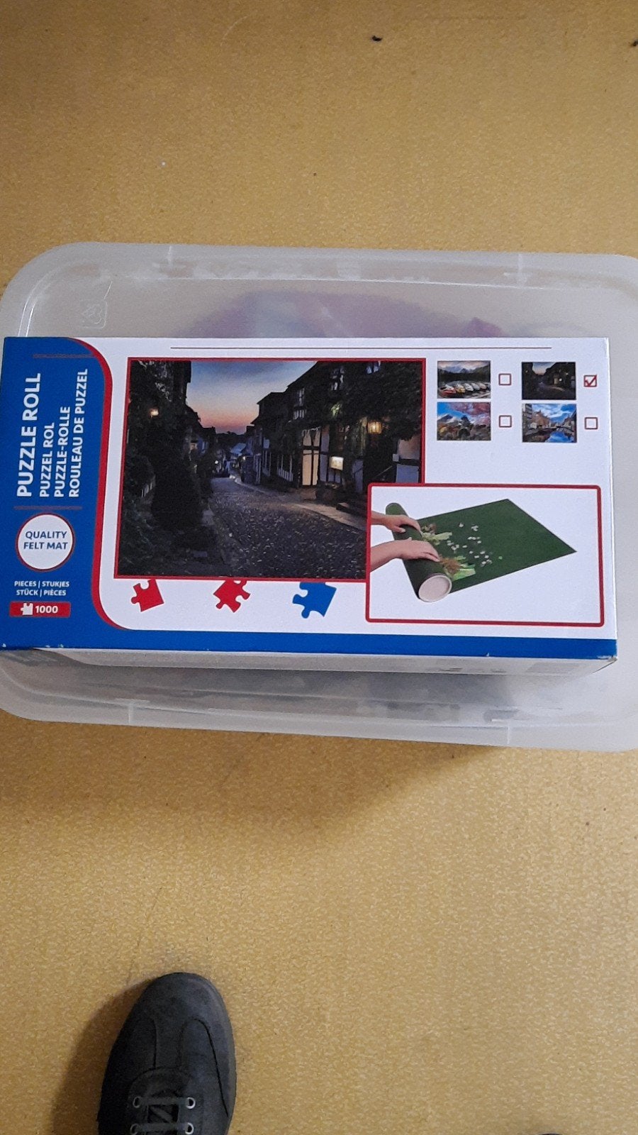 Mooi puzzelkleed voor puzzels tot 1000 stukjes, Hobby en Vrije tijd, Ophalen, 500 t/m 1500 stukjes