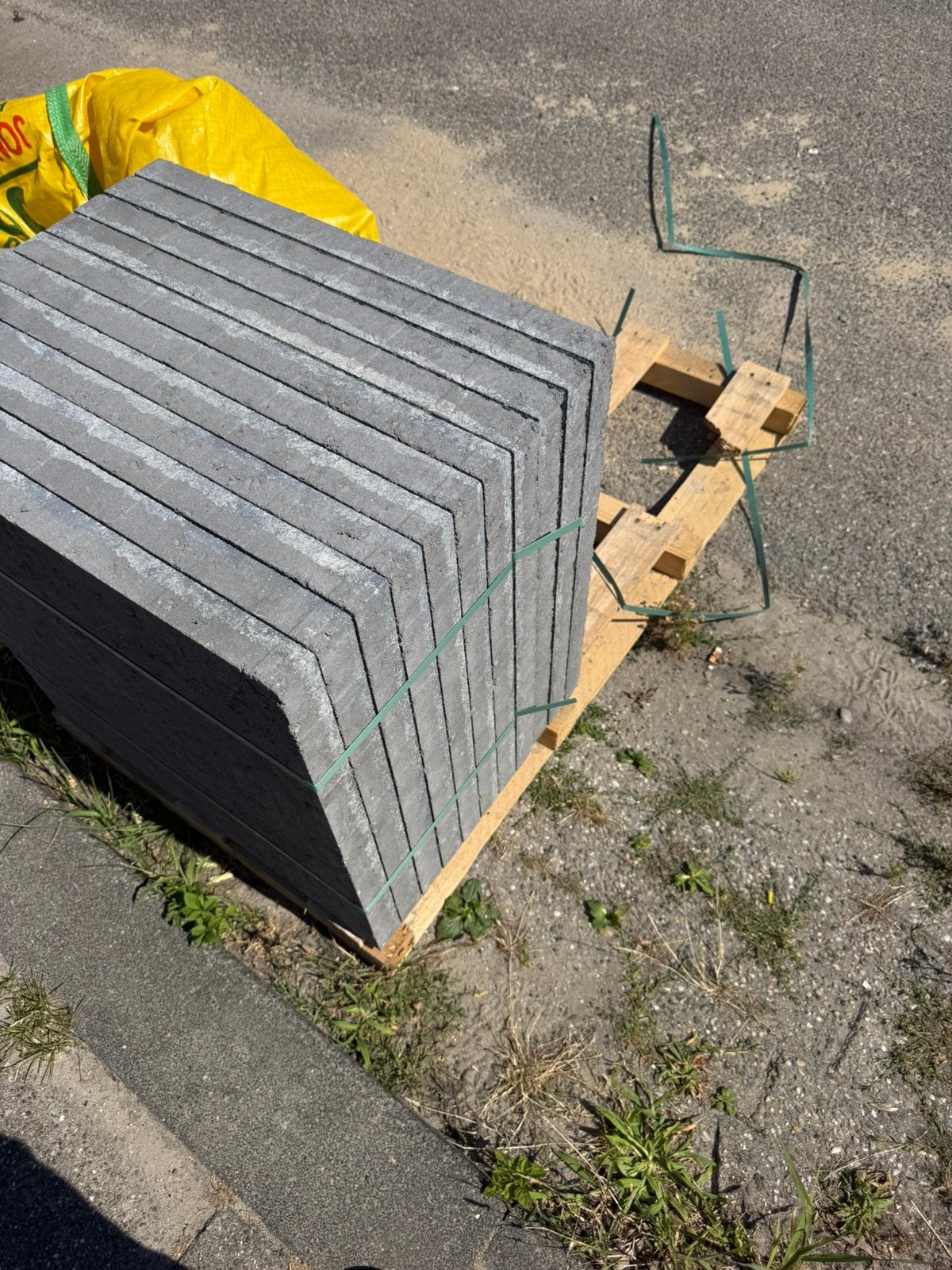 9 terrastegels, Ophalen, Zo goed als nieuw, 250 tot 500 cm