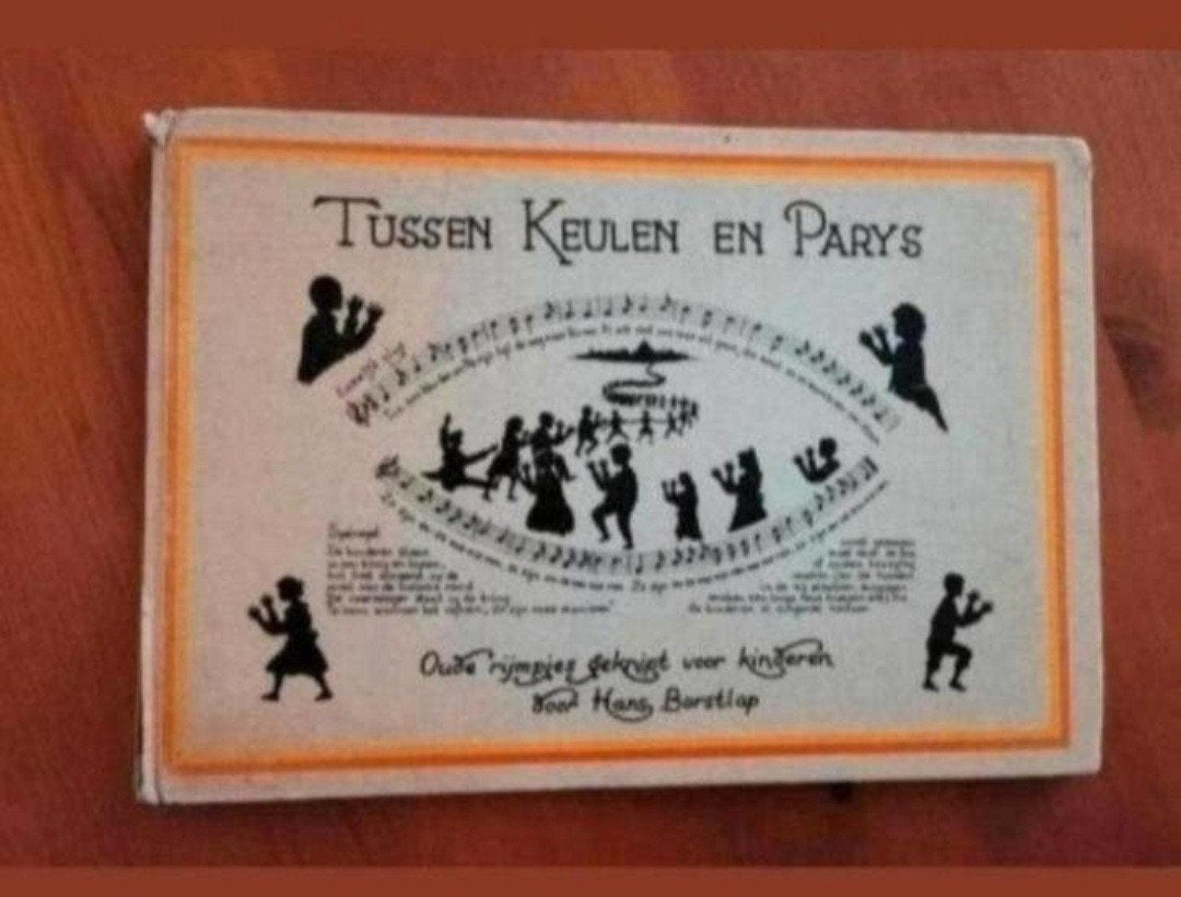 Tussen Keulen en Parys - Oud rijmboekje voor kinderen, Boeken, Ophalen of Verzenden, Gelezen, Hans Borstlap, 2 tot 3 jaar