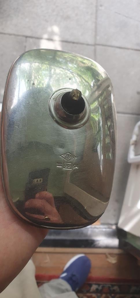 Enkele Cipa spiegel oldtimer., Ophalen of Verzenden, Gebruikt, Overige typen