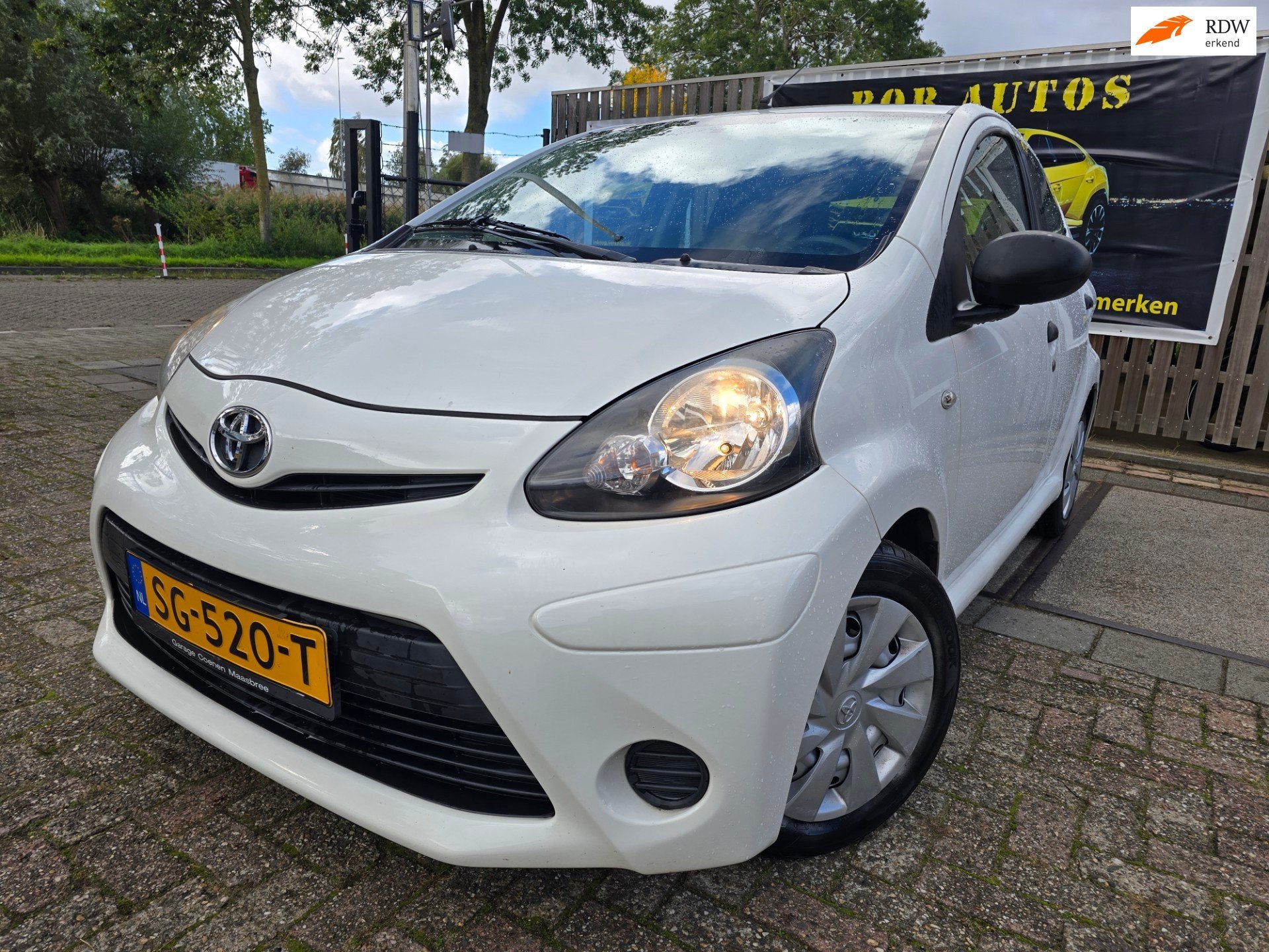 Toyota Aygo 1.0 VVT-i Dynamic Blue/airco/5deuren/elektrische, Voorwielaandrijving, Euro 5, Gebruikt, 4 stoelen