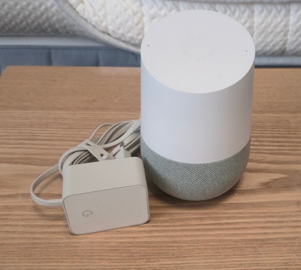 Google Home 1e generatie | Slimme speaker wit/grijs, Audio, Tv en Foto, Overige merken, Overige typen, Ophalen of Verzenden, Zo goed als nieuw