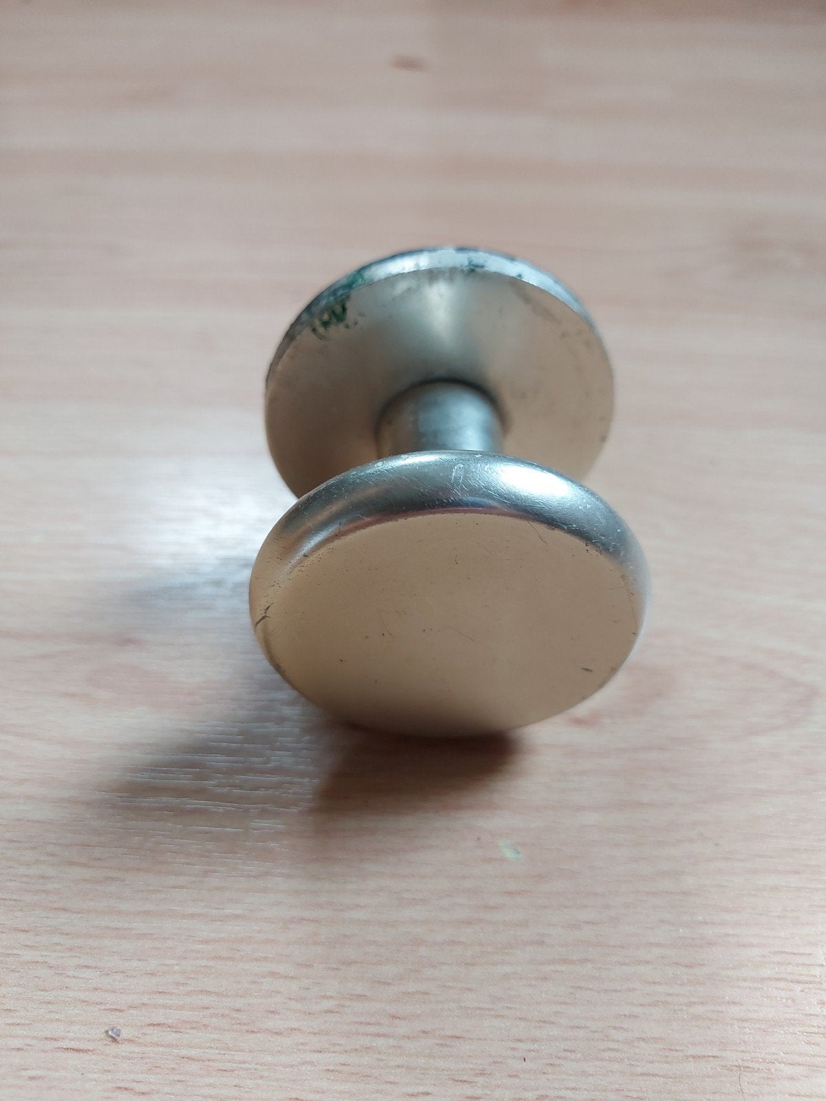 Deurknop aluminium paddenstoel, Doe-het-zelf en Verbouw, Hang- en Sluitwerk, Ophalen of Verzenden, Gebruikt, Overige materialen
