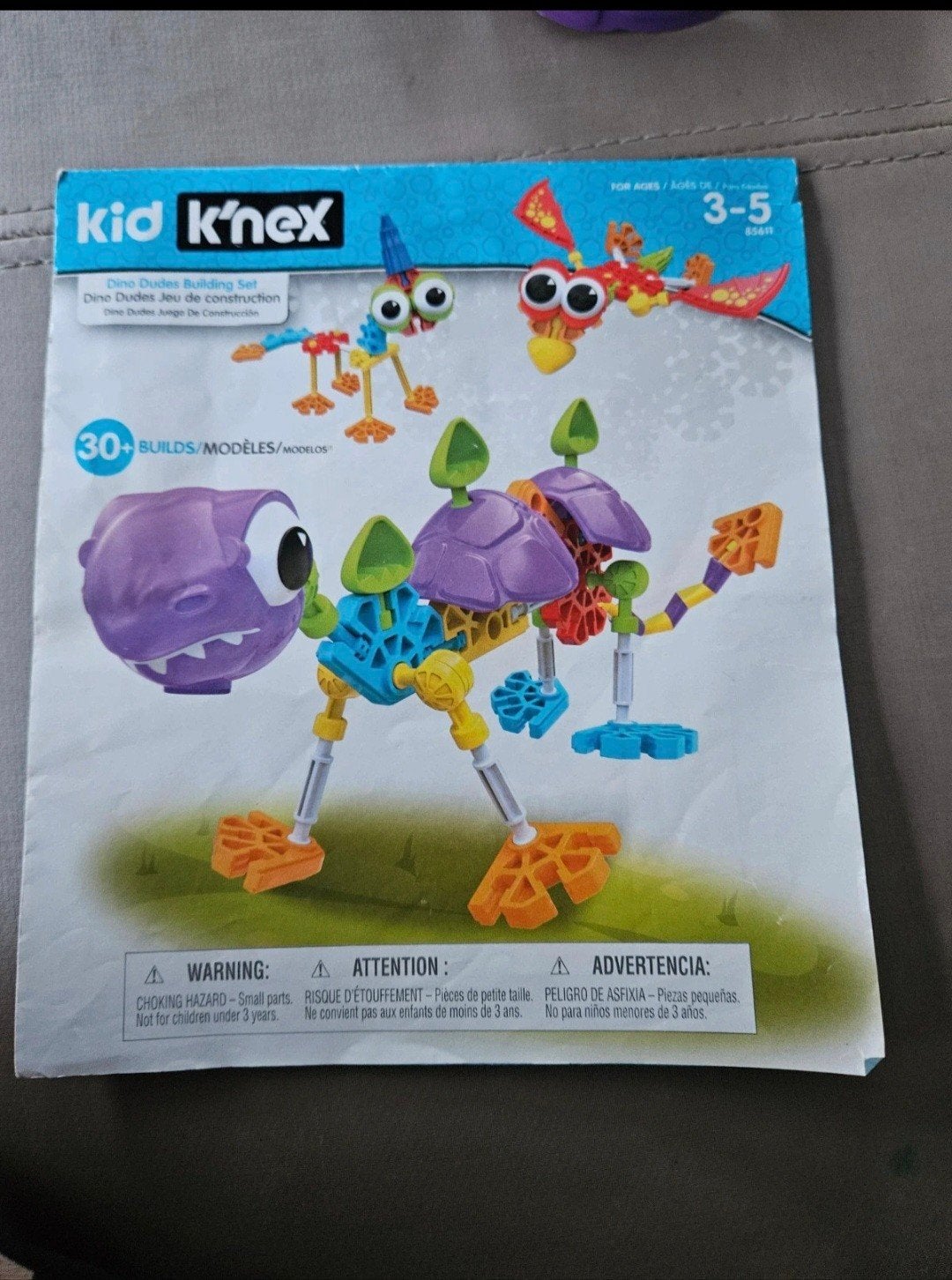Complete set Kid K'nex Dino Dudes Bouwset, Ophalen of Verzenden, Gebruikt, K'nex