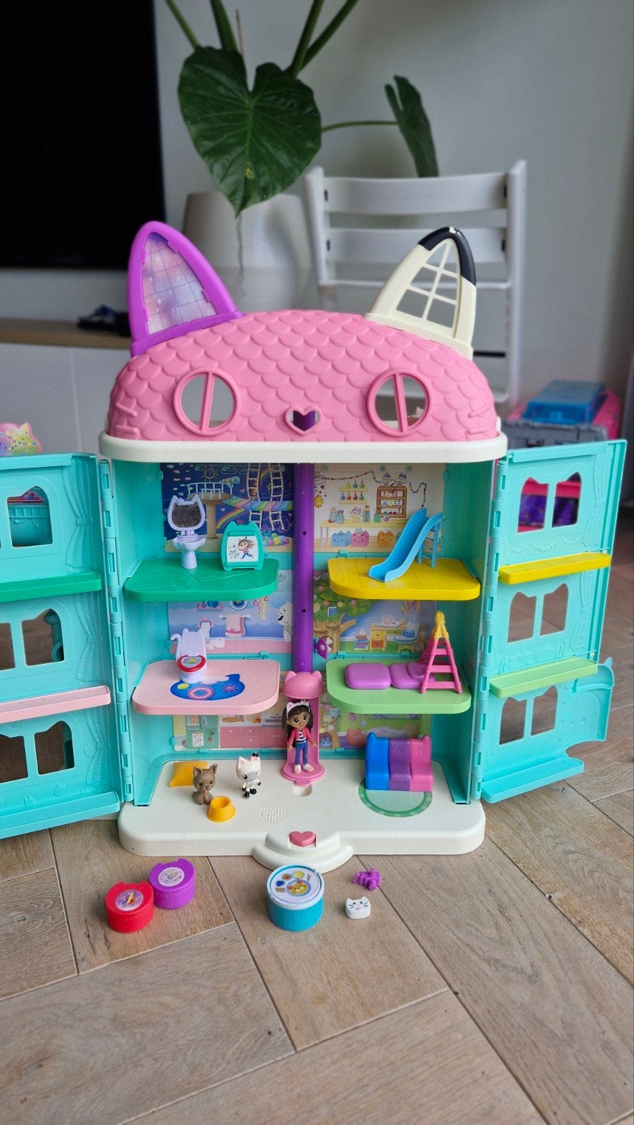 Gabby's Poppenhuis met geluid en accessoires, Ophalen, Gebruikt, Overige typen