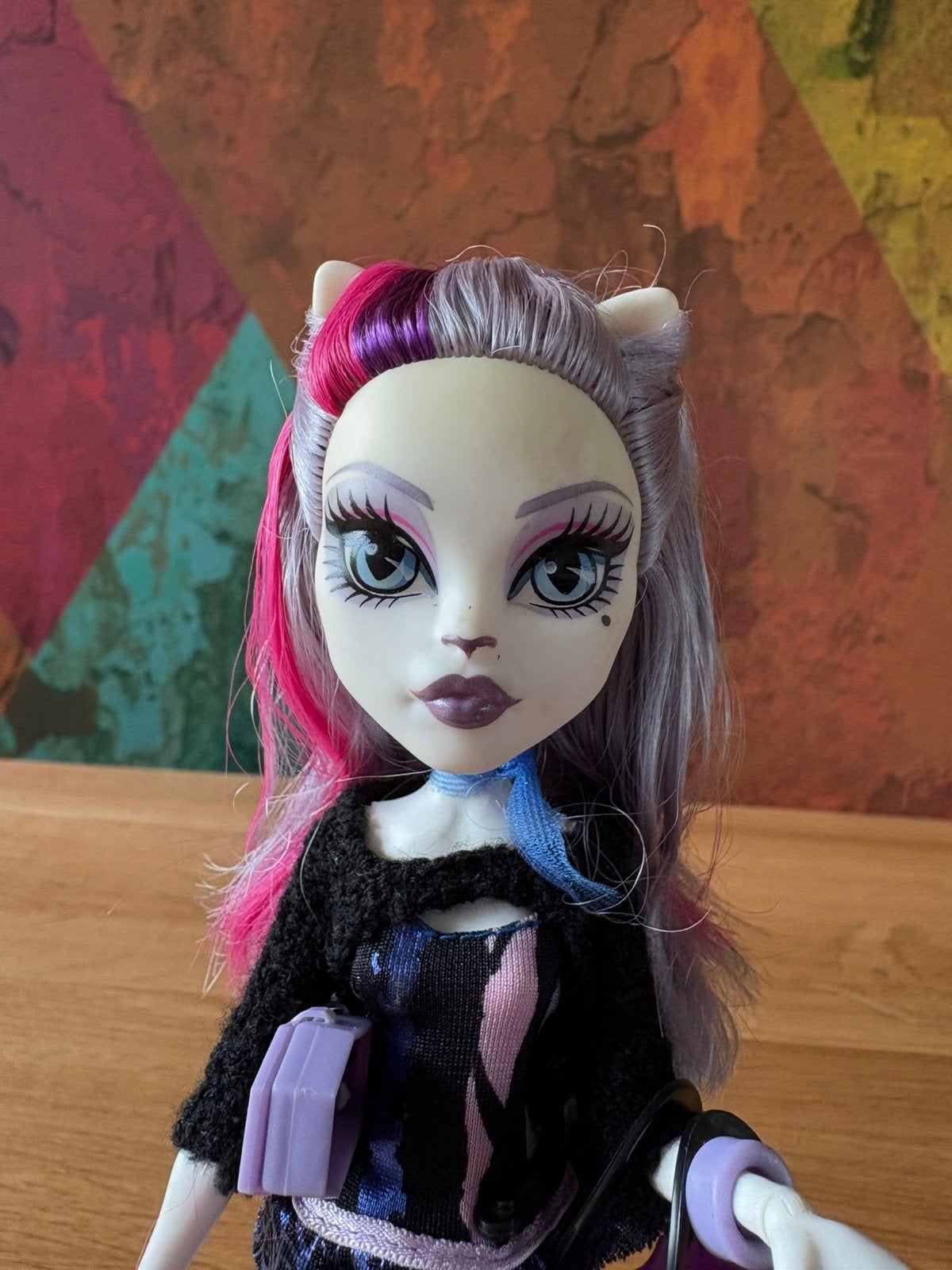 Monster High Catrine DeMew New Scaremester G1, Kinderen en Baby's, Speelgoed | Poppen, Ophalen of Verzenden, Zo goed als nieuw