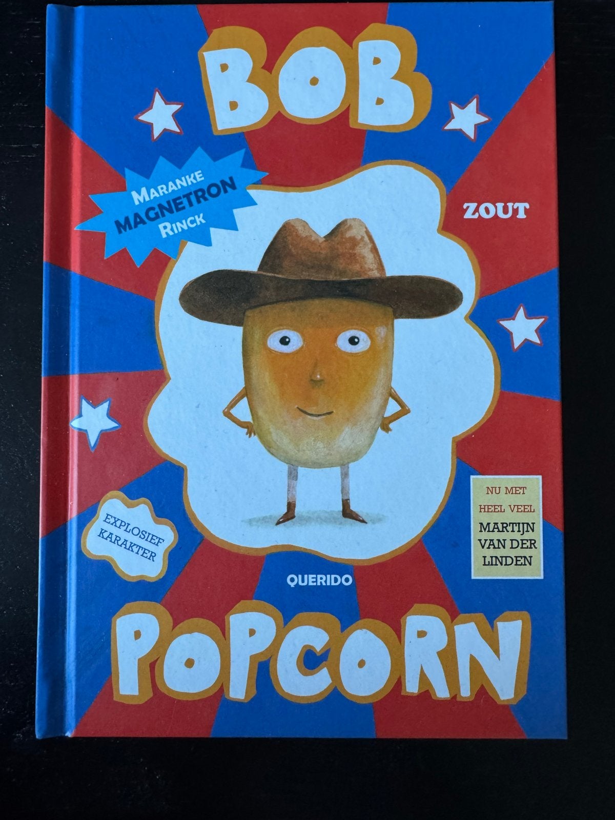 Bob Popcorn - Maranke Rinck & Martijn van der Linden, Ophalen of Verzenden, Zo goed als nieuw, Fictie algemeen