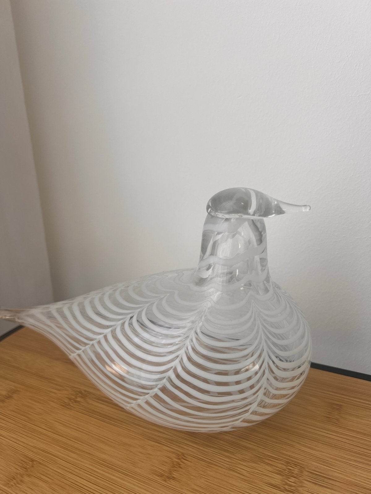 Olivia Toikka glazen vogel, gesigneerd, Ophalen of Verzenden