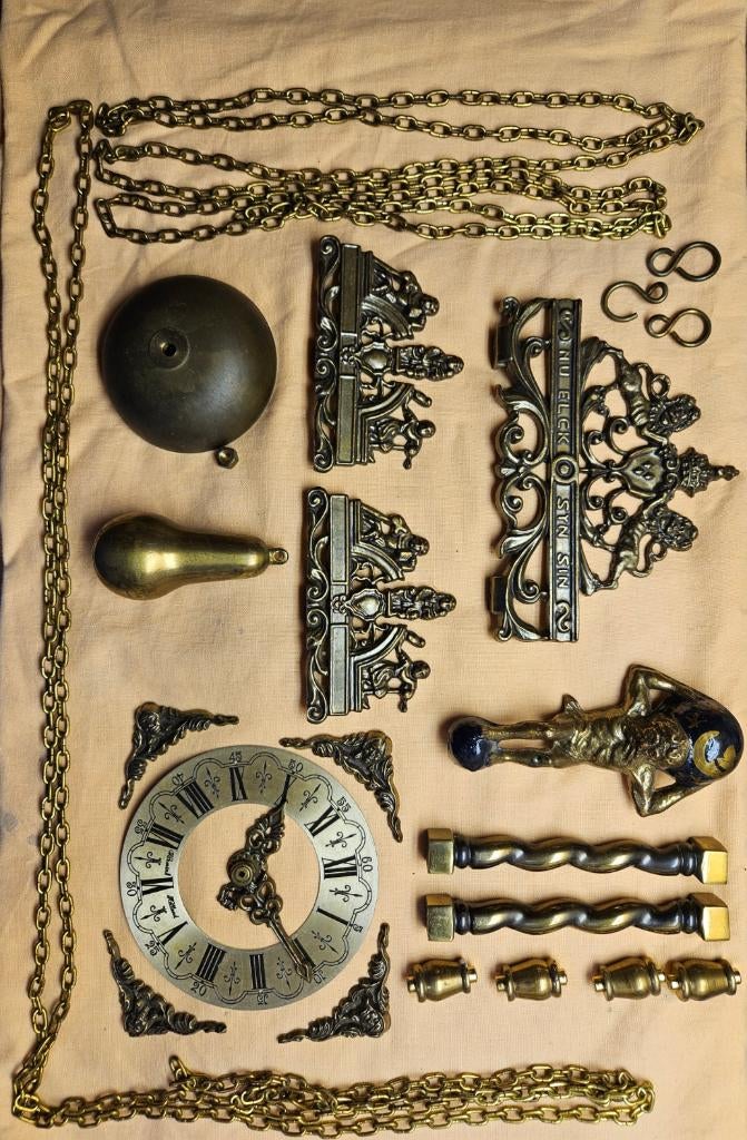 Klokonderdelen (ornamenten), Antiek en Kunst, Ophalen