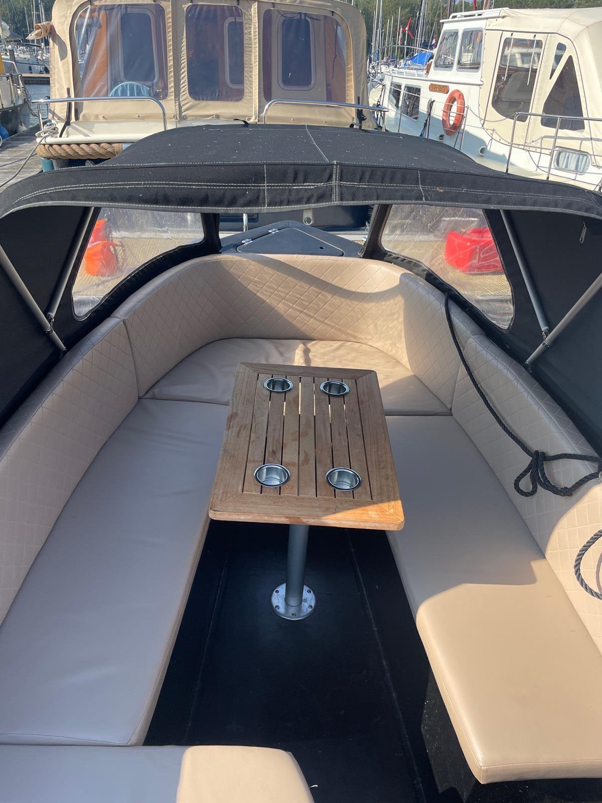 Damare 495 met nieuwe 20pk motor, Consoleboot, Gebruikt, 5 m, Rondzit