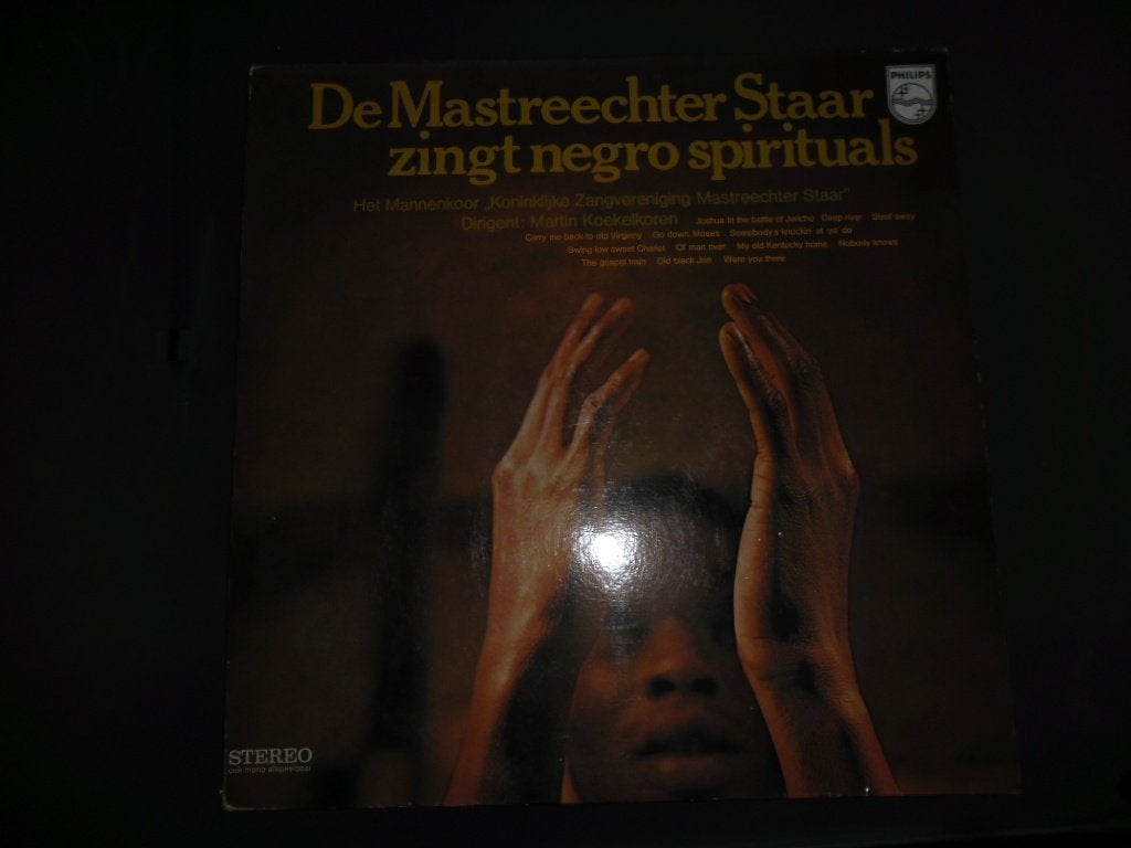 de Mastreechter staar zingt negro spirituals, Ophalen of Verzenden, Zo goed als nieuw, 12 inch, LP