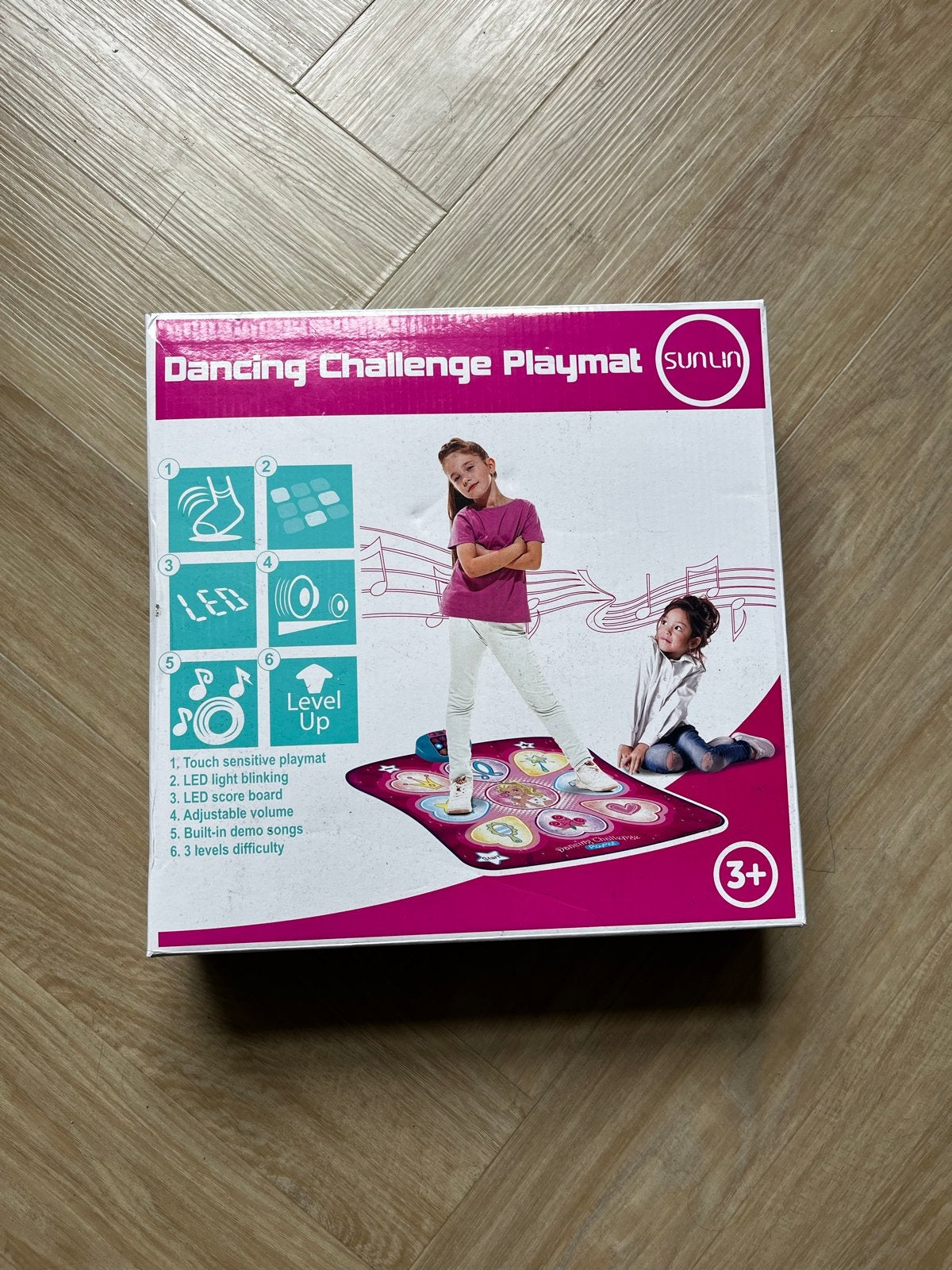 Sunlin Dancing Challenge Playmat - Dansmat voor Kinderen, Ophalen of Verzenden, Nieuw, Jongen of Meisje