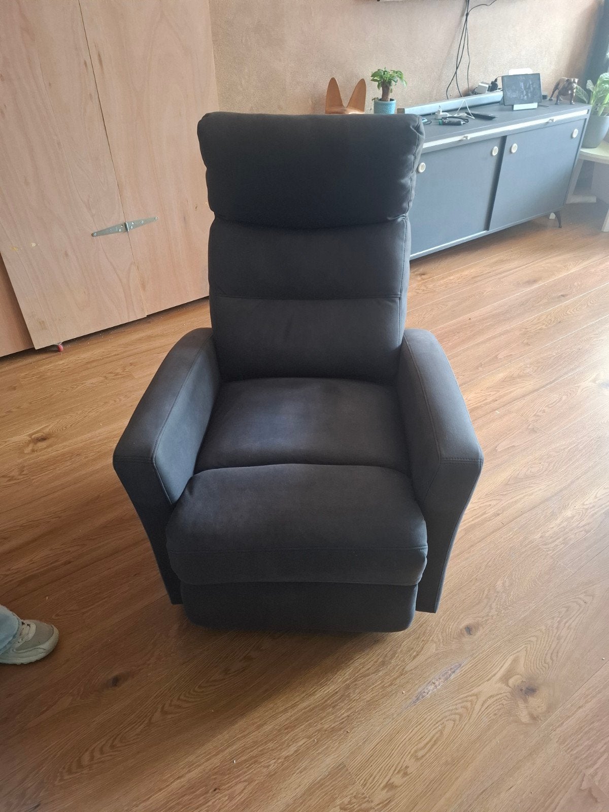 Comfortabele relaxfauteuil - Zo goed als nieuw, Huis en Inrichting, 75 tot 100 cm, Ophalen of Verzenden, Zo goed als nieuw, 75 tot 100 cm