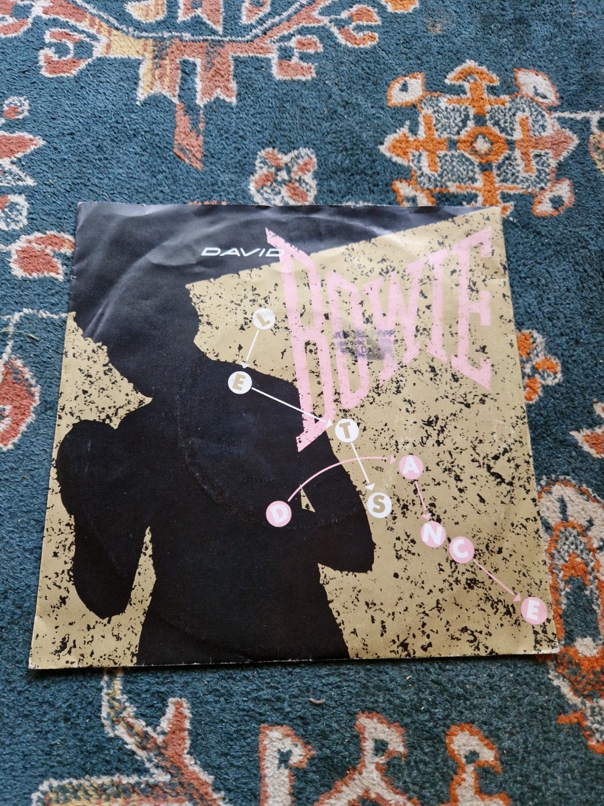 David Bowie - Lets Dance 7", Ophalen of Verzenden, Gebruikt, Pop
