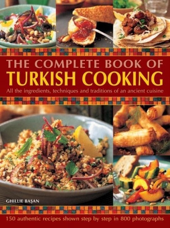 Het Complete Book of Turkisk  cooking  Ghillie Basan engels, Midden-Oosten en Marokko, Zo goed als nieuw, Ghillie Basan, Tapas, Hapjes en Dim Sum
