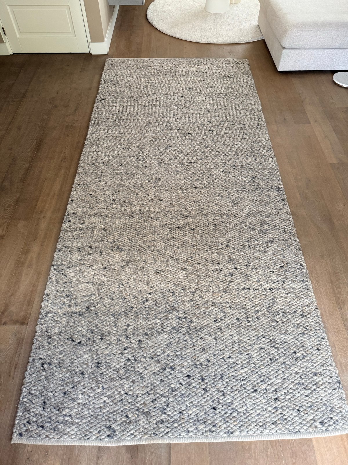 Perletta Structures Vloerkleed - 100% Scheerwol, Ophalen, 100 tot 150 cm, 200 cm of meer, Zo goed als nieuw