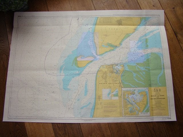 zeekaarten british admiralty te koop,vakantie,zeilen,boot., Watersport en Boten, Ophalen of Verzenden, Zo goed als nieuw, Overige typen