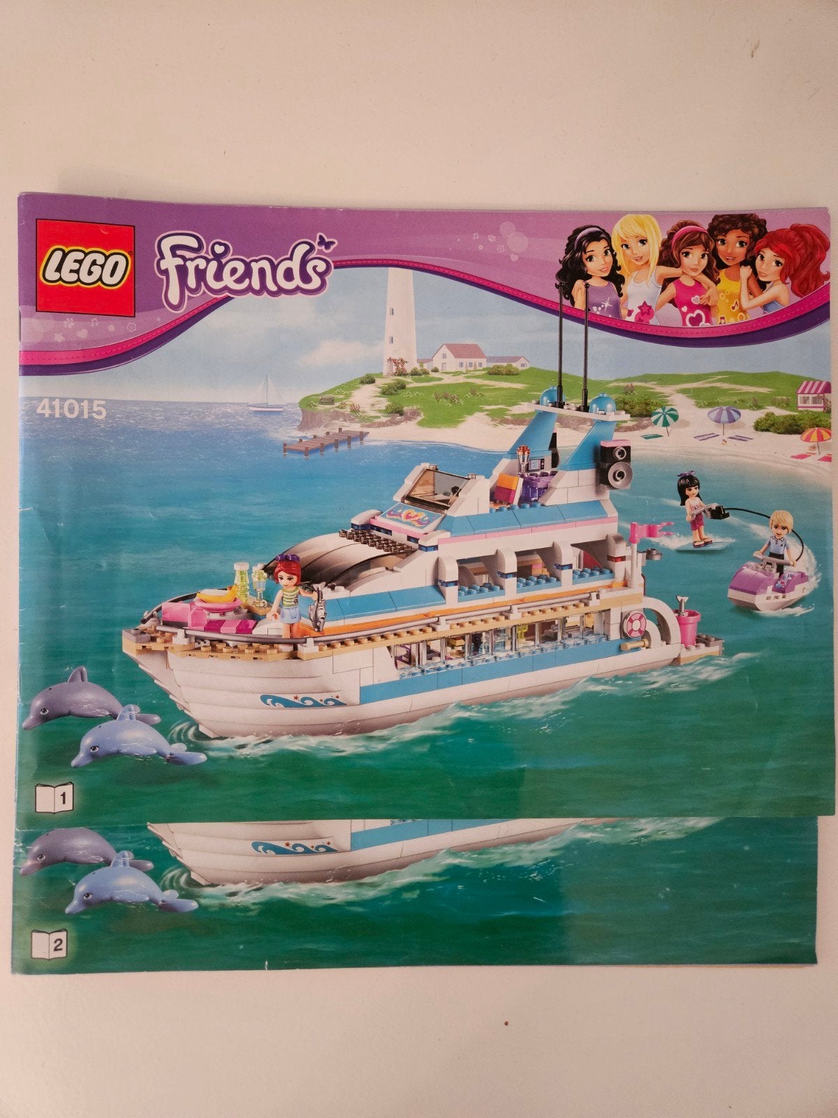 Lego Friends Dolfijnencruise, Kinderen en Baby's, Speelgoed | Duplo en Lego, Gebruikt, Lego, Friends, Ophalen of Verzenden