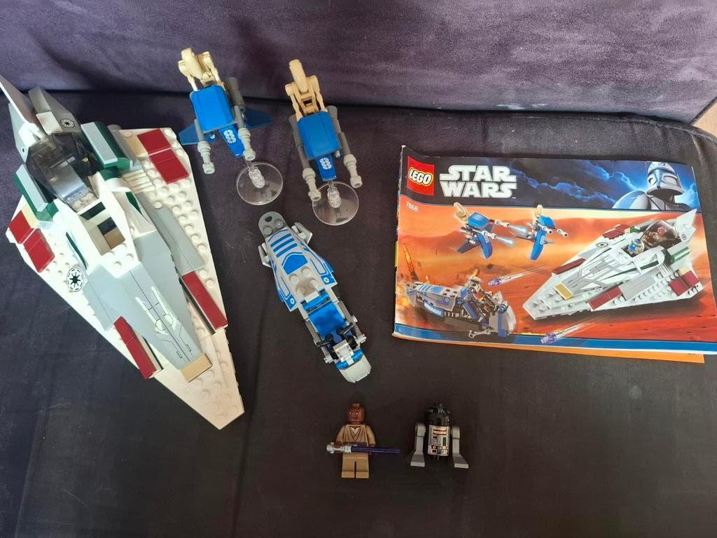 Lego Star Wars 7868 Mace Windu's Jedi Starfighter, Gebruikt, Star Wars, Lego, Overige typen
