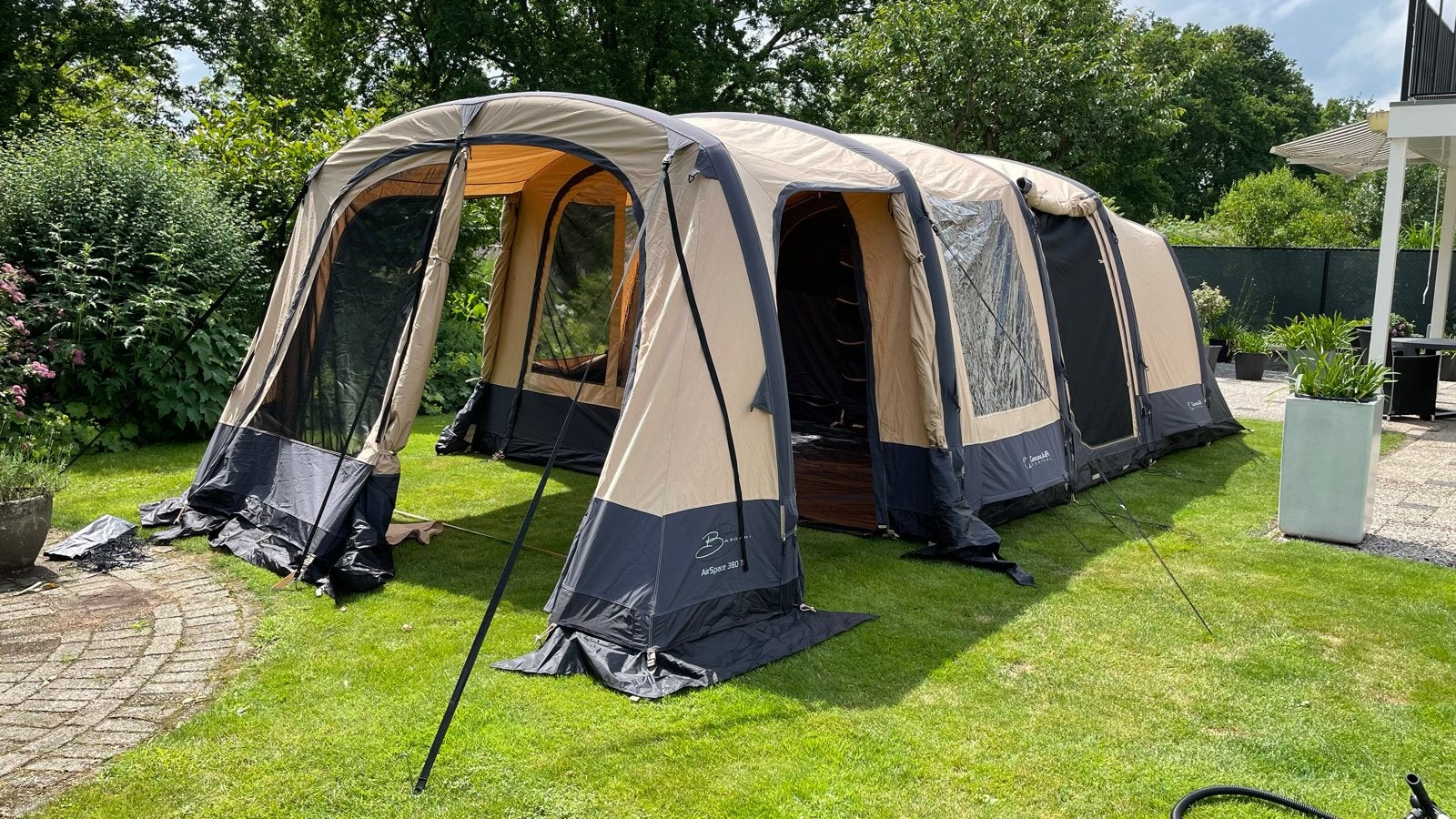 Bardani Airspace 380 TC 5-6 personen, Caravans en Kamperen, Tenten, tot en met 6, Gebruikt, Ophalen