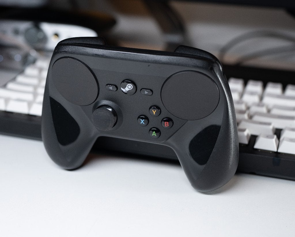 Valve Steam bluetooth controller, Computers en Software, Ophalen of Verzenden, Zo goed als nieuw, Valve Steam