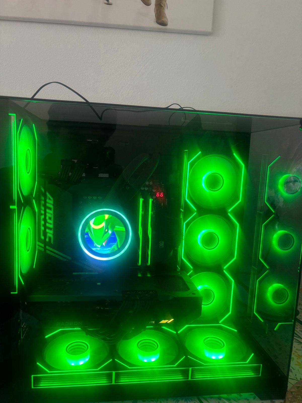 COMPLETE GAMING SETUP | RX 9070 XT | 7800X3D | OLED 240Hz, Ophalen, 32 GB, Zo goed als nieuw, Gaming