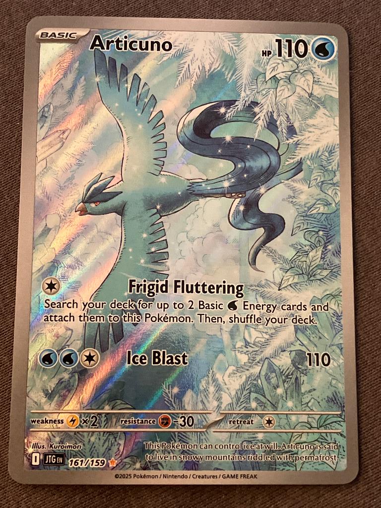 Articuno 161 - Journey Together, Ophalen of Verzenden, Zo goed als nieuw, Losse kaart