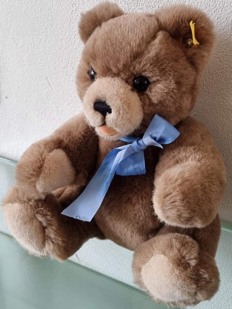 Orig, STEIFF, 013256,ORSI TEDDY BEER,30cm,Knoop/Label,Inwst!, Ophalen of Verzenden, Zo goed als nieuw, Stoffen beer, Steiff