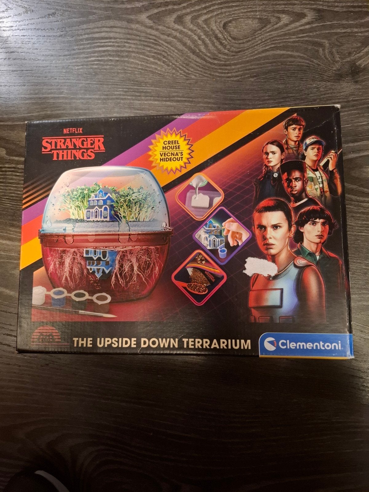 Stranger Things The Upside Down Terrarium Clementoni, Film en tv, Nieuw, Meerkleurig, Ophalen of Verzenden