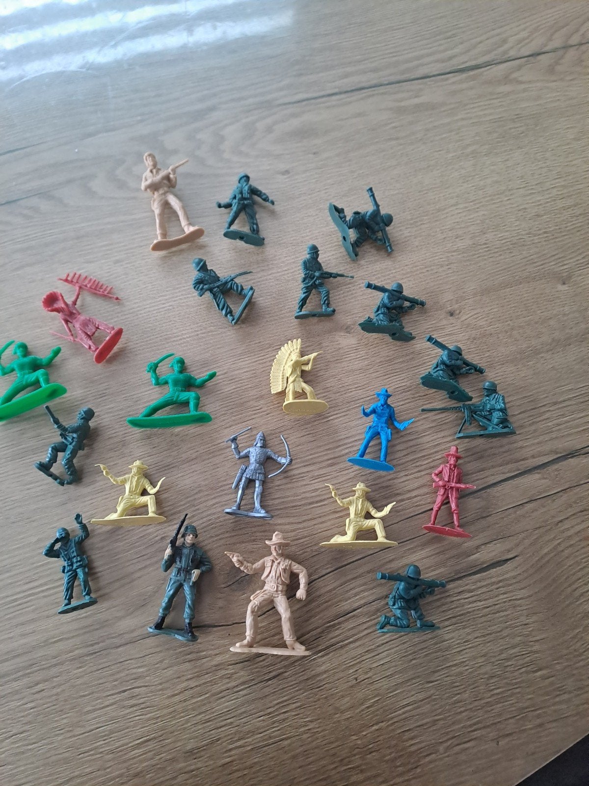 Vintage soldaatjes - Speelgoedfiguren, Kinderen en Baby's, Speelgoed | Actiefiguren, Ophalen of Verzenden, Gebruikt
