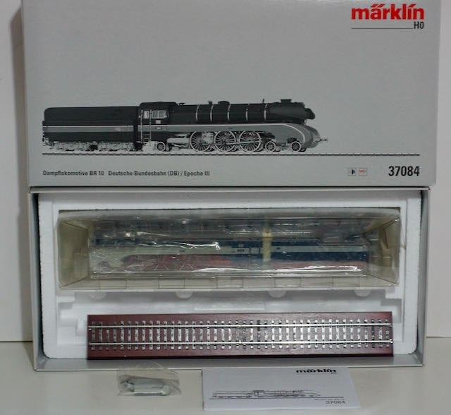 Märklin H0 37084 Stoomlocomotief BR 10 DB Digitaal Sound, Hobby en Vrije tijd, Modeltreinen | H0, Wisselstroom, Locomotief, Nieuw