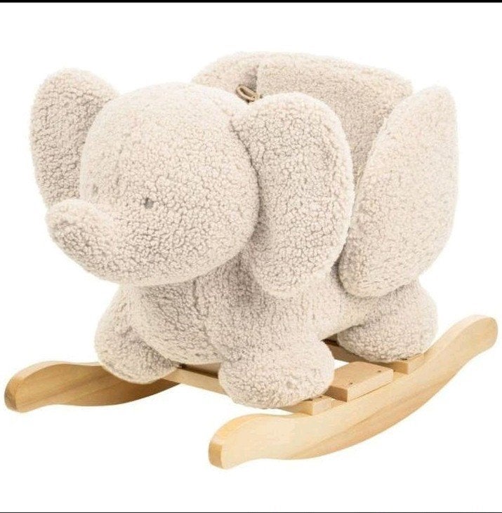 Nattou Olifant Schommeldier Teddy, Kinderen en Baby's, Ophalen of Verzenden, Nieuw, Overige typen