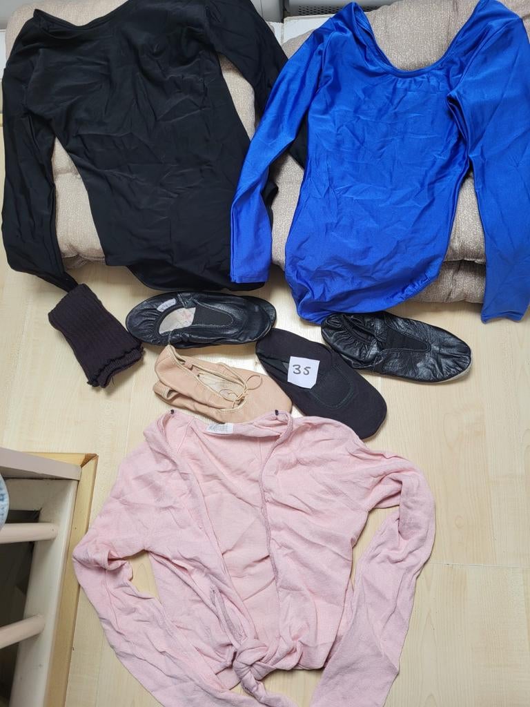 Sportkleding, balletkleding, balletschoenen, gymkleding 146/, Ophalen of Verzenden, Meisje