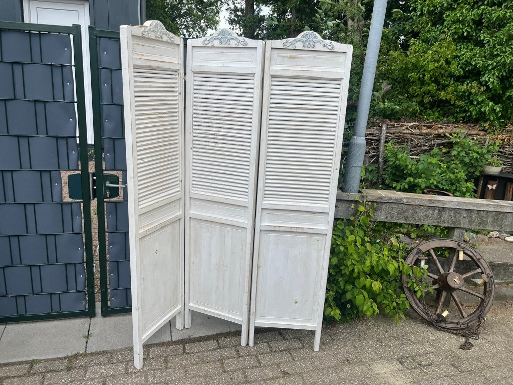 Kamerscherm wit, Huis en Inrichting, Woonaccessoires | Kamerschermen, Ophalen, Gebruikt