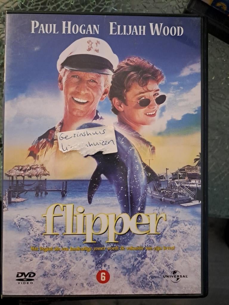 Flipper (dvd), Alle leeftijden, Ophalen of Verzenden, Zo goed als nieuw